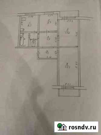 3-комнатная квартира, 65 м², 2/3 эт. на продажу в Микуне Микунь