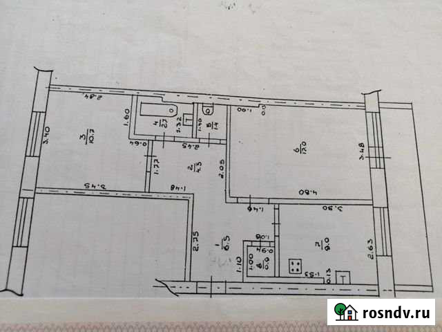 2-комнатная квартира, 53 м², 2/2 эт. на продажу в Суксуне Суксун - изображение 1