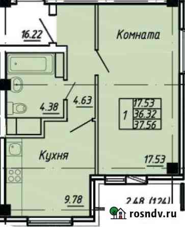 1-комнатная квартира, 36 м², 4/9 эт. на продажу в Ульяновске Ульяновск