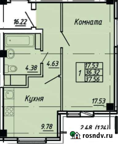 1-комнатная квартира, 36 м², 4/9 эт. на продажу в Ульяновске Ульяновск - изображение 1