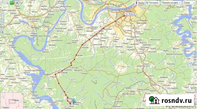 Участок СНТ, ДНП 2360 сот. на продажу в Юго-Камском Юго-Камский - изображение 1