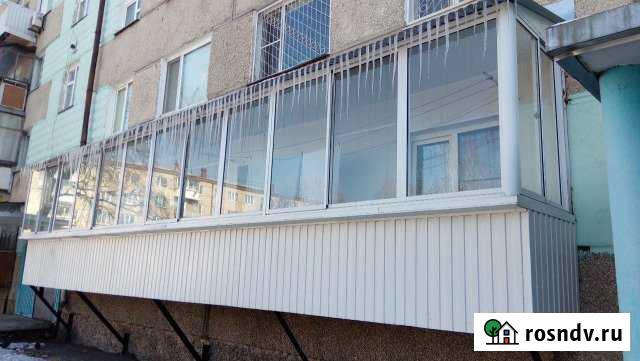 3-комнатная квартира, 59 м², 1/5 эт. на продажу в Биробиджане Биробиджан - изображение 1