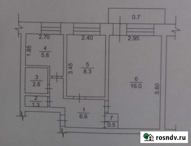 2-комнатная квартира, 41 м², 2/4 эт. на продажу в Стрежевом Стрежевой - изображение 1
