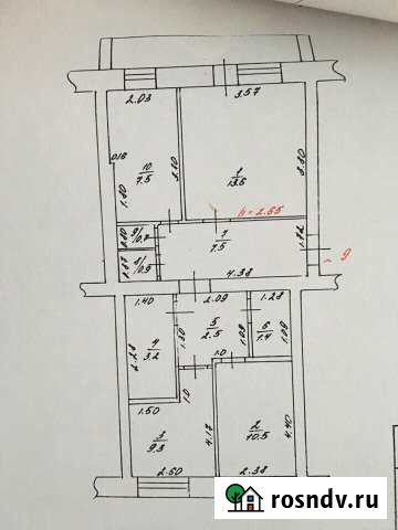 3-комнатная квартира, 57 м², 3/5 эт. на продажу в Тавде Тавда - изображение 1