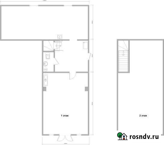Помещение свободного назначения, 190 кв.м. Белоусово - изображение 1