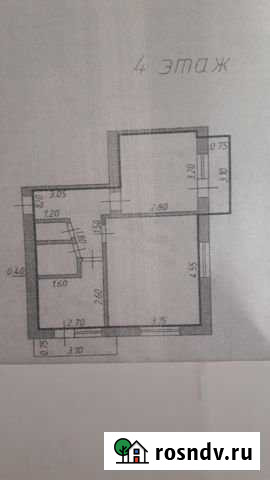 2-комнатная квартира, 36 м², 4/5 эт. в аренду на длительный срок в Моздоке Моздок - изображение 1
