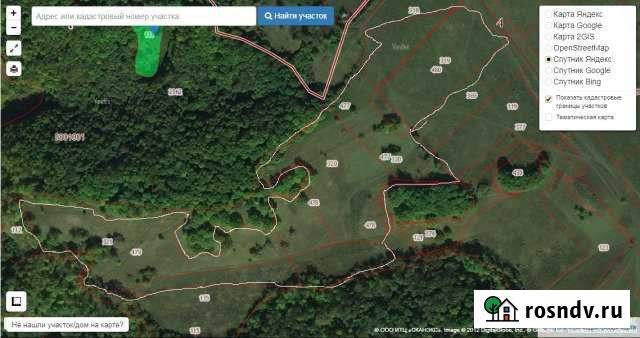 Участок СНТ, ДНП 1050 сот. на продажу в Абадзехской Абадзехская - изображение 1