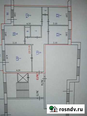 4-комнатная квартира, 78 м², 7/9 эт. на продажу в Сосновом Бору Сосновый Бор - изображение 1