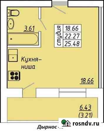 Квартира-студия, 25 м², 3/4 эт. на продажу в Сыктывкаре Сыктывкар