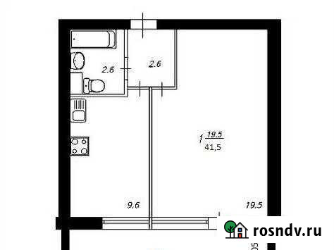 1-комнатная квартира, 42 м², 11/16 эт. на продажу в Люберцах Люберцы - изображение 1