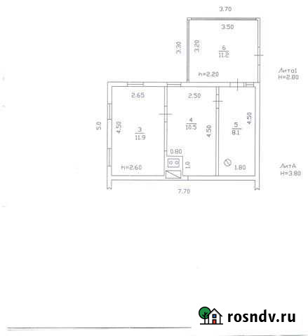 Дом 41.7 м² на участке 10 сот. на продажу в Петропавловской Петропавловская - изображение 1