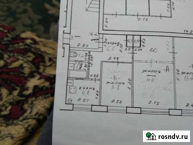 Комната 19 м² в 2-ком. кв., 1/5 эт. на продажу в Питкяранте Питкяранта - изображение 1