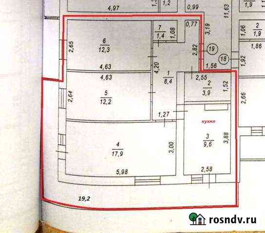 3-комнатная квартира, 85 м², 4/5 эт. на продажу в Феодосии Феодосия