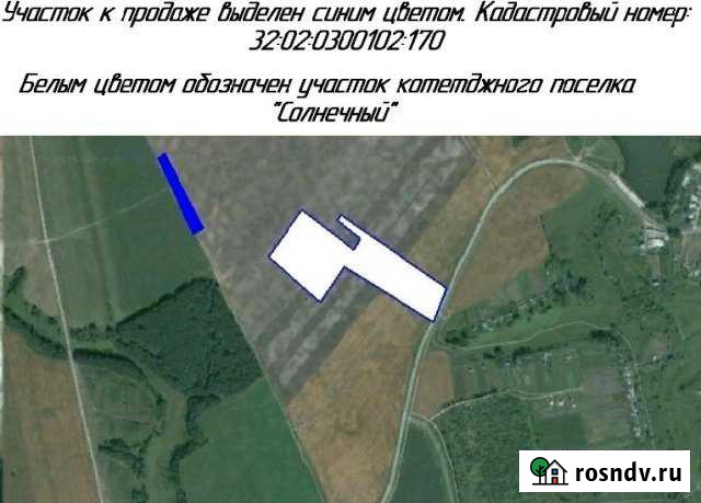 Участок ИЖС 104 сот. на продажу в Добруне Добрунь - изображение 1