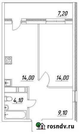 1-комнатная квартира, 44 м², 6/16 эт. на продажу в Петрозаводске Петрозаводск