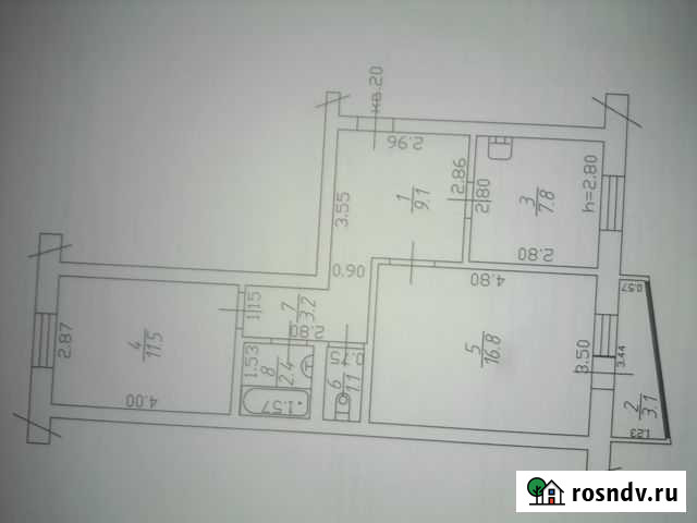 2-комнатная квартира, 51 м², 3/5 эт. на продажу в Ханты-Мансийске Ханты-Мансийск - изображение 1