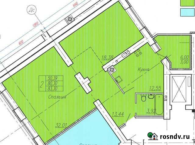 3-комнатная квартира, 83 м², 5/9 эт. на продажу в Иваново Иваново - изображение 1