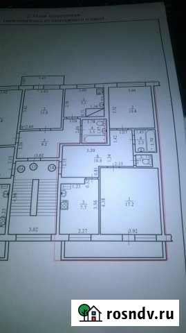 2-комнатная квартира, 49 м², 3/3 эт. на продажу в Починках Починки - изображение 1