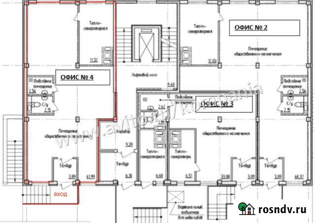 Офисное помещение, 82 кв.м. Смоленск - изображение 1