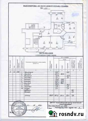 4-комнатная квартира, 196 м², 11/11 эт. на продажу в Новосибирске Новосибирск - изображение 1