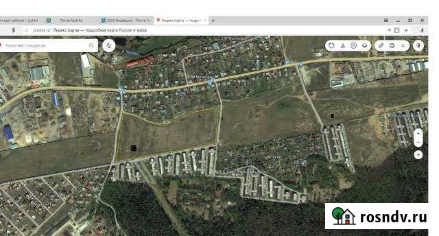 Участок промназначения 100 сот. на продажу в Красково Красково - изображение 1