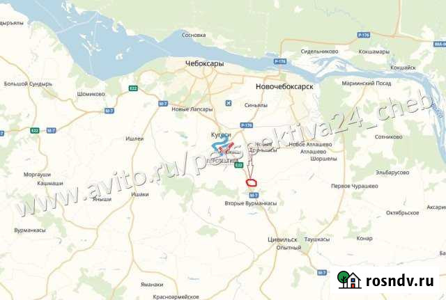 Участок ИЖС 373 сот. на продажу в Цивильске Цивильск - изображение 1