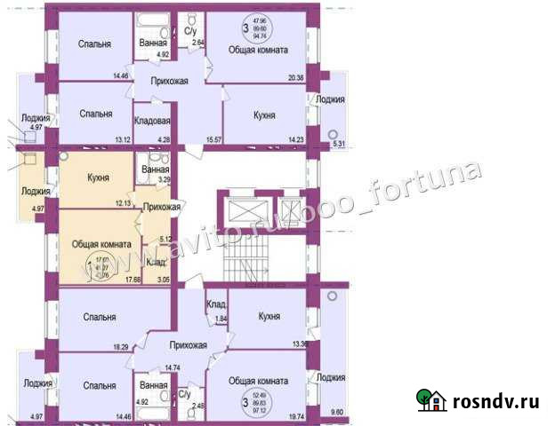 3-комнатная квартира, 94 м², 8/9 эт. на продажу в Йошкар-Оле Йошкар-Ола - изображение 1
