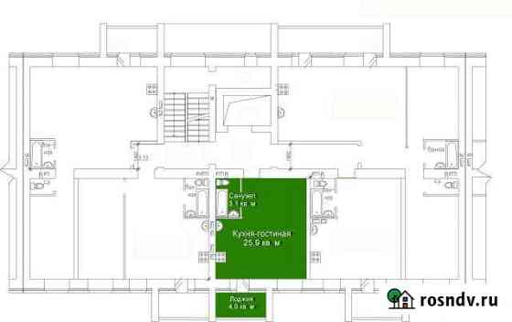1-комнатная квартира, 30 м², 4/9 эт. на продажу в Кургане Курган