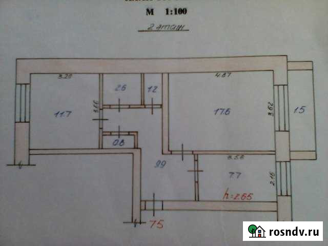 2-комнатная квартира, 51 м², 2/5 эт. на продажу в Стрежевом Стрежевой - изображение 1