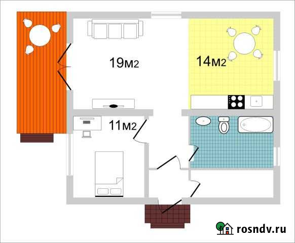 Коттедж 75 м² на участке 5 сот. на продажу в Волжском Волгоградской области Волжский - изображение 1