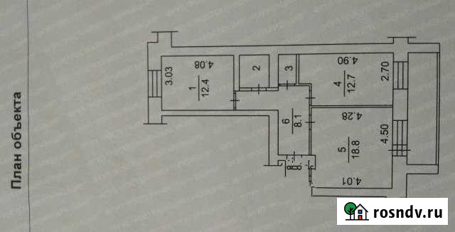 2-комнатная квартира, 57 м², 7/9 эт. в аренду на длительный срок в Томске Томск - изображение 1