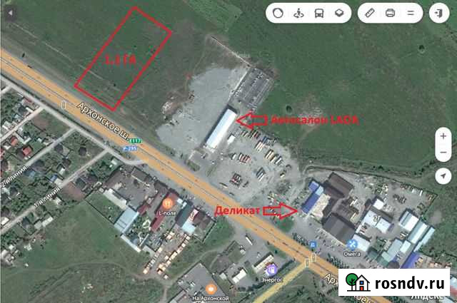 Участок промназначения 110 сот. на продажу во Владикавказе Владикавказ - изображение 1