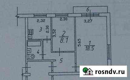 2-комнатная квартира, 42 м², 3/5 эт. на продажу в Железнодорожном Московской области Железнодорожный