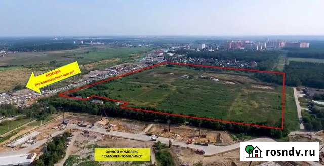 Участок ИЖС 2907 сот. на продажу в Томилино Томилино - изображение 1