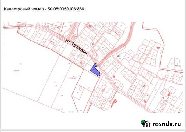 Участок ИЖС 25 сот. в аренду в Рождествено Московской области Рождествено - изображение 1