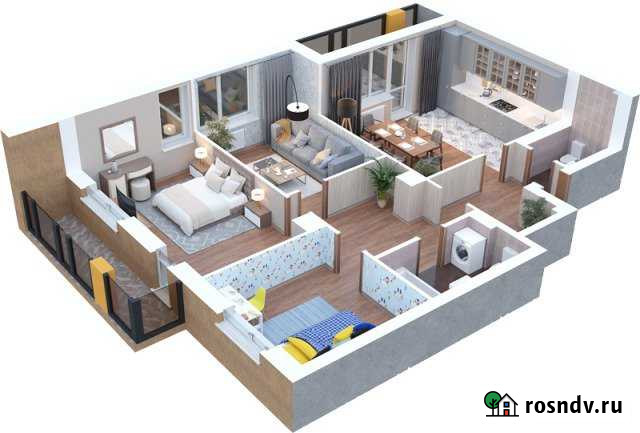 4-комнатная квартира, 103 м², 3/30 эт. на продажу в Екатеринбурге Екатеринбург - изображение 1