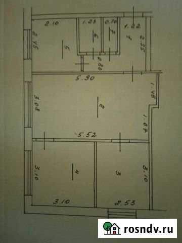 3-комнатная квартира, 48 м², 1/5 эт. на продажу в Тулуне Тулун - изображение 1