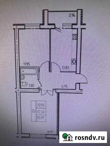 2-комнатная квартира, 54 м², 3/5 эт. на продажу в Белебее Белебей - изображение 1