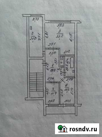 3-комнатная квартира, 118 м², 3/5 эт. на продажу в Обнинске Обнинск - изображение 1