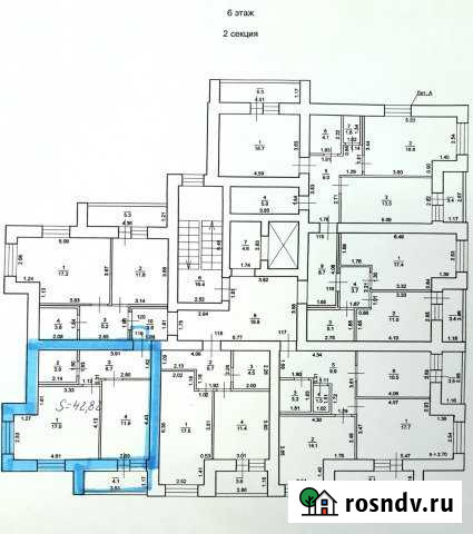 1-комнатная квартира, 42 м², 6/9 эт. на продажу в Новокуйбышевске Новокуйбышевск - изображение 1