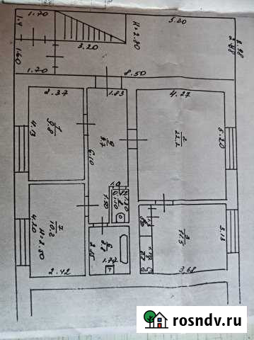 3-комнатная квартира, 70 м², 2/2 эт. на продажу в Чулыме Чулым - изображение 1