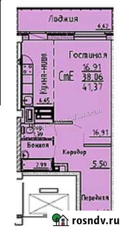 1-комнатная квартира, 41 м², 3/18 эт. на продажу в Набережных Челнах Набережные Челны - изображение 1