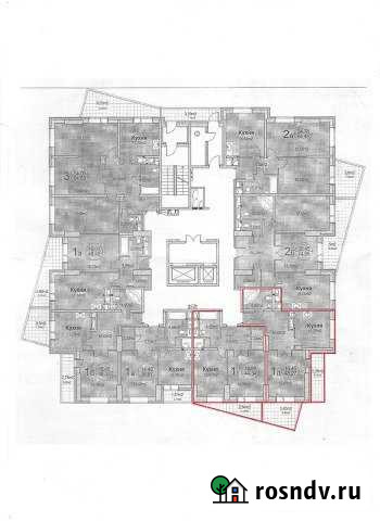 1-комнатная квартира, 45 м², 8/17 эт. на продажу в Подольске Подольск - изображение 1