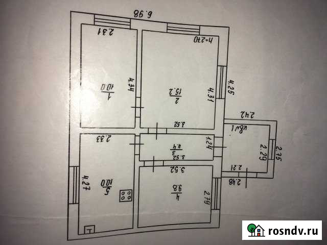 3-комнатная квартира, 48 м², 1/1 эт. на продажу в Холмской Холмская - изображение 1