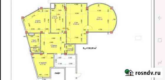 3-комнатная квартира, 130 м², 2/11 эт. на продажу в Дербенте Дербент