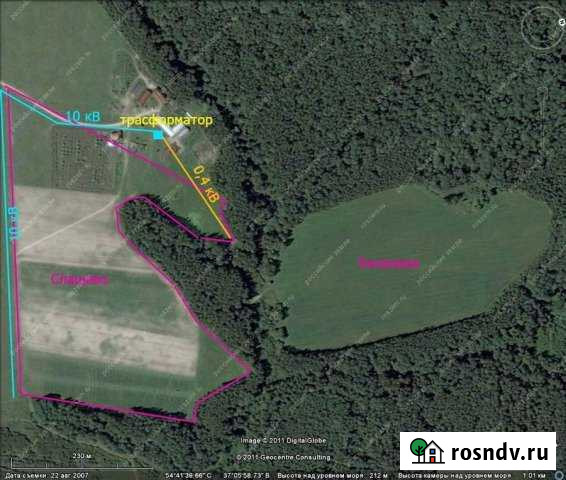 Участок СНТ, ДНП 1200 сот. на продажу в Тарусе Таруса - изображение 1