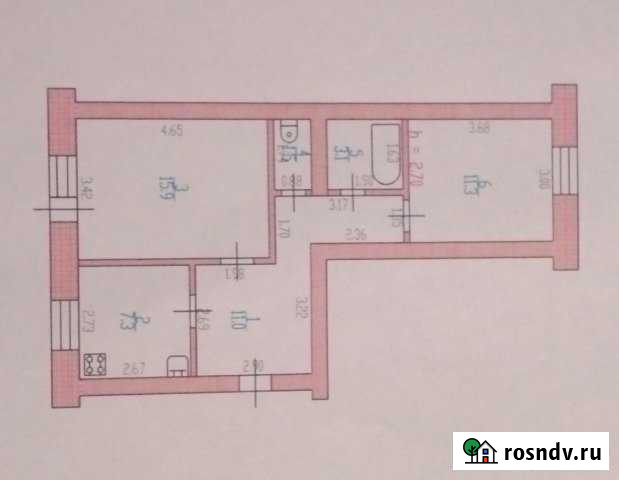 2-комнатная квартира, 52 м², 2/5 эт. на продажу в Камне-на-Оби Камень-на-Оби - изображение 1