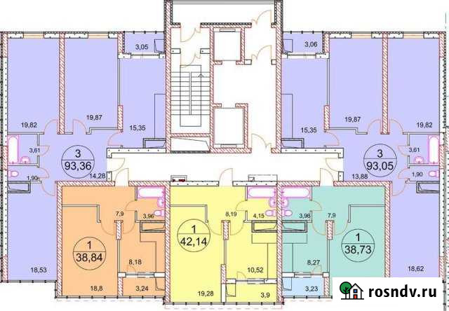 3-комнатная квартира, 96 м², 17/19 эт. на продажу в Энгельсе Энгельс - изображение 1