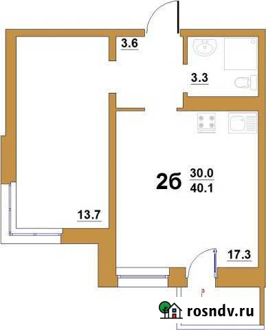 2-комнатная квартира, 38 м², 6/12 эт. на продажу в Верхней Пышме Верхняя Пышма - изображение 1