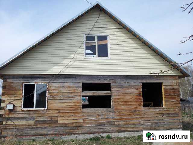 Дом 80 м² на участке 10 сот. на продажу в Первомайском Томской области Первомайское - изображение 1